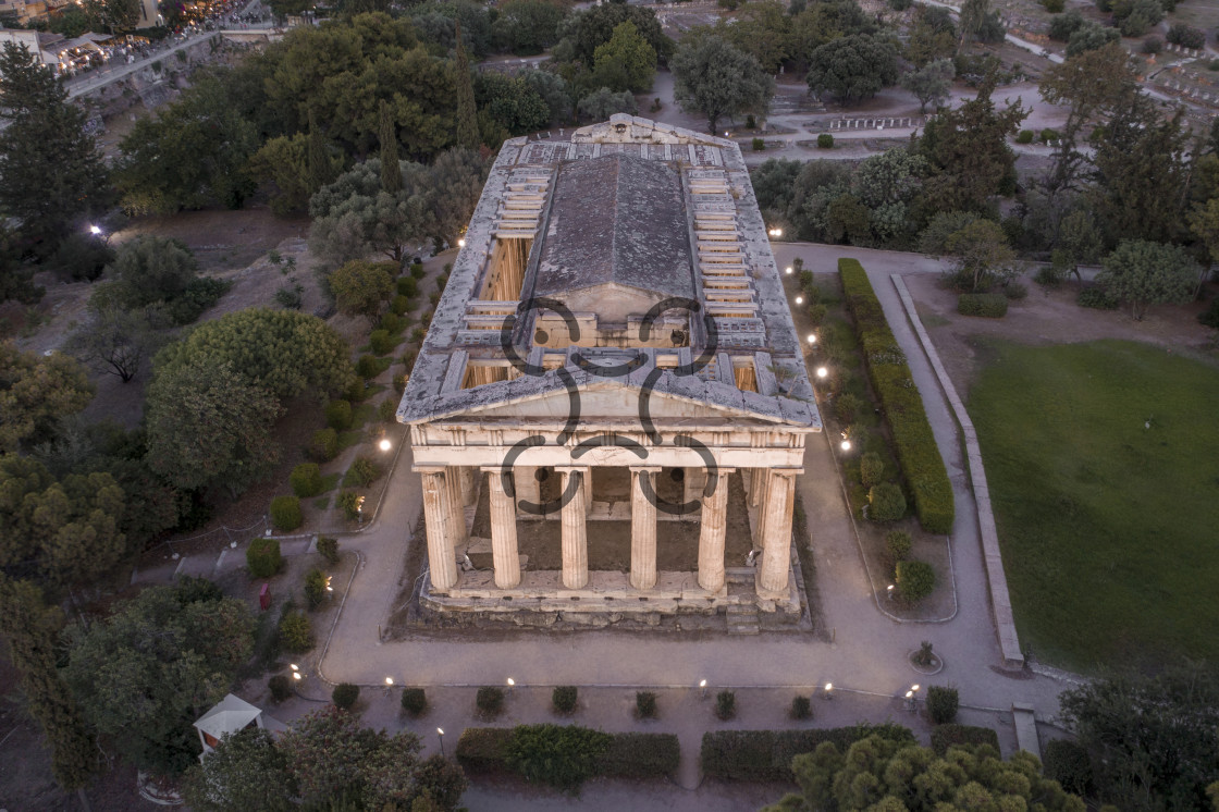 "Temple of Hephaestus" by Dimitris Tzankatian - $82.89 "Temple of Hephaestus" stock image