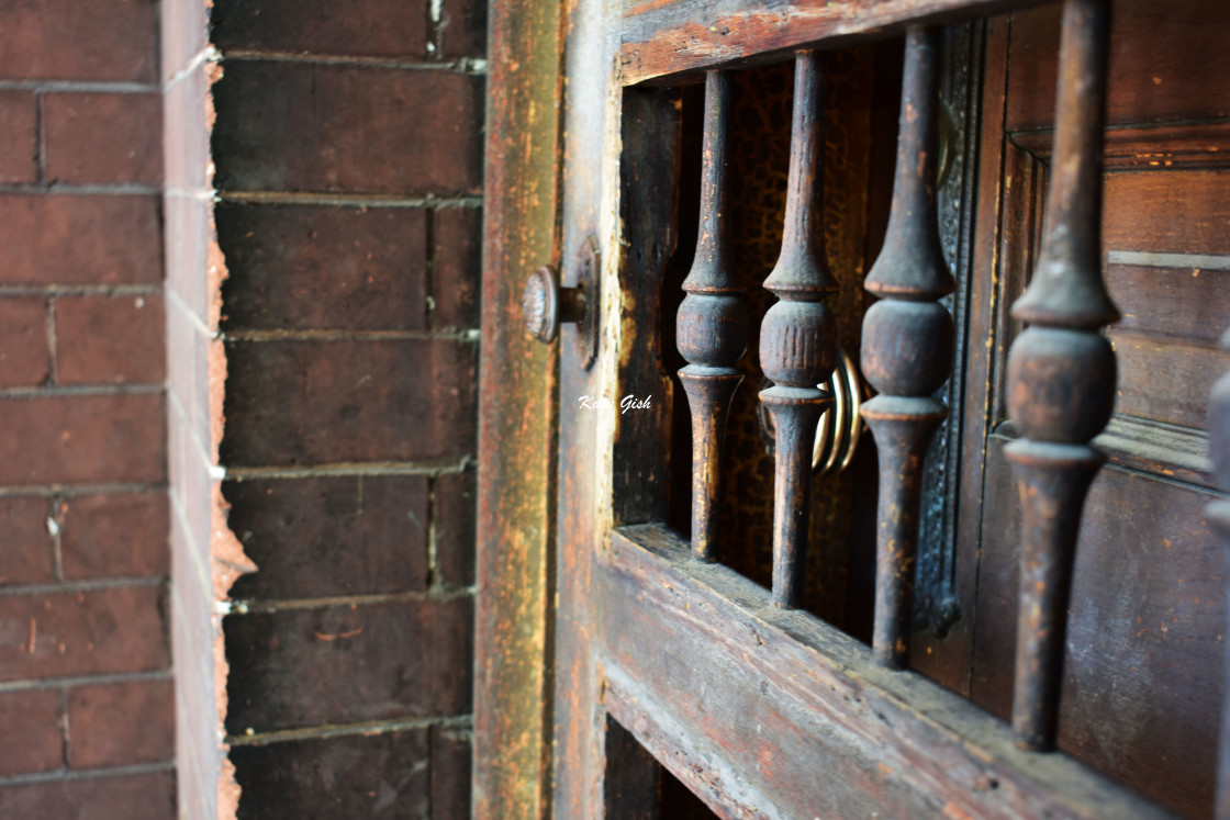 "Rustic Door" stock image