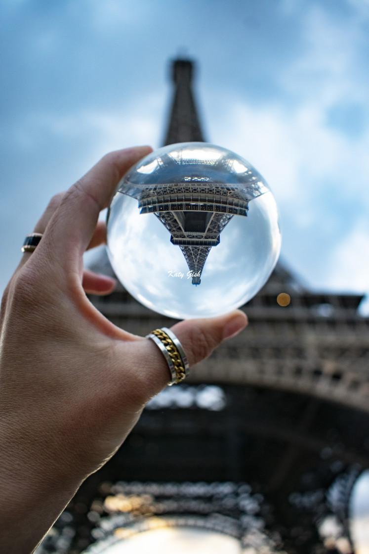 "City of Love Bubble" stock image