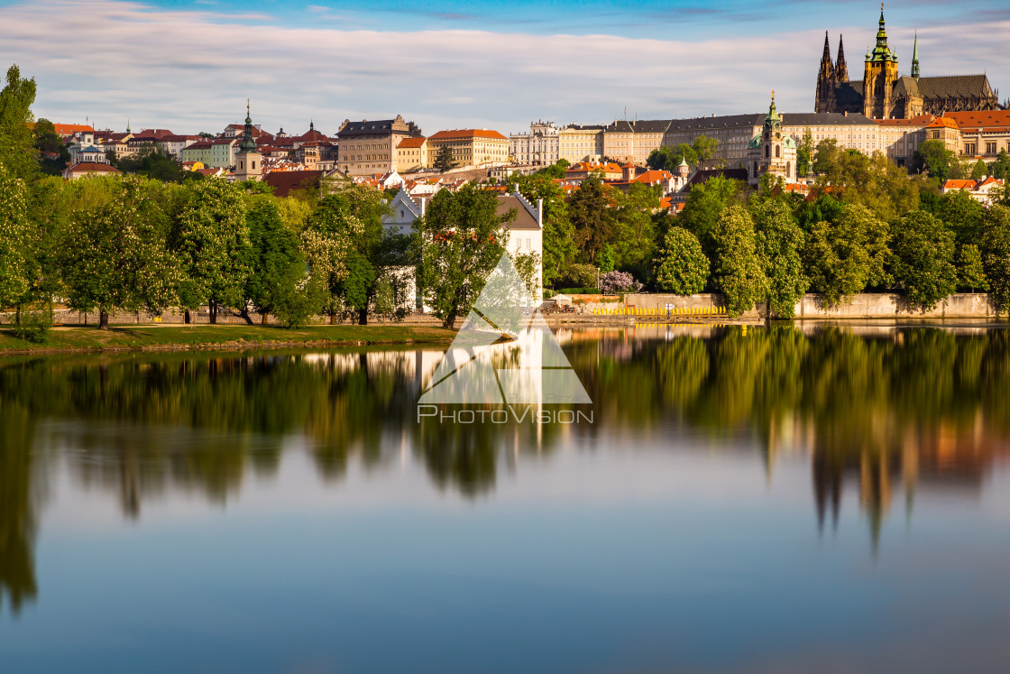 "Prague, Lesser Town and Prague Castle" stock image