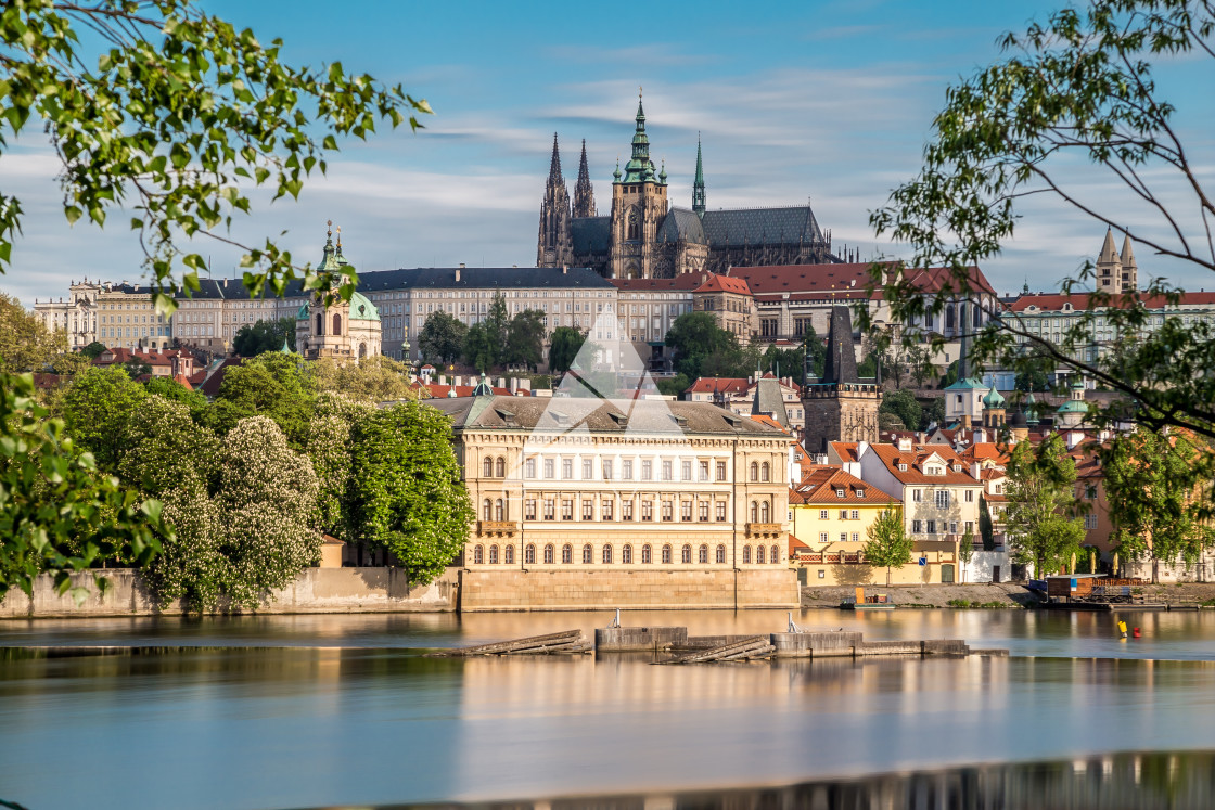 "Prague, Lesser Town and Prague Castle" stock image