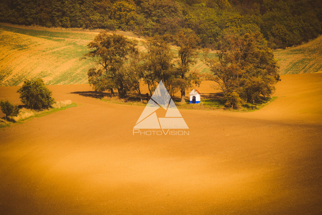 "Chapel of St. Barbora" stock image