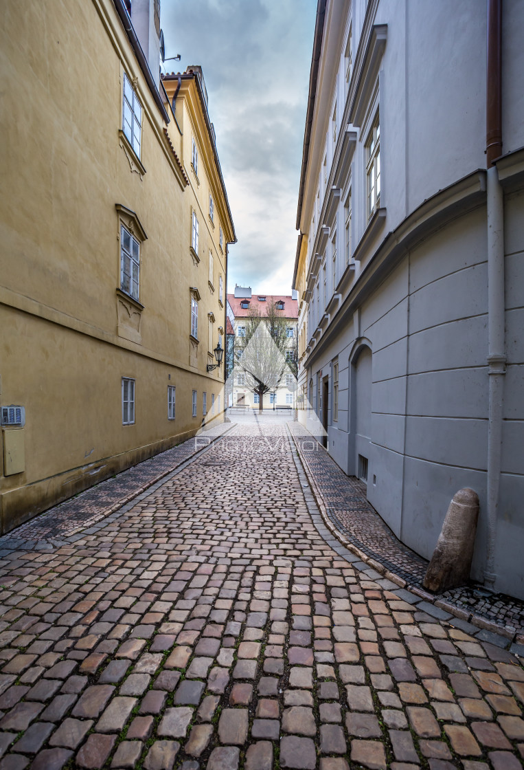 "Picturesque Kampa at dawn, Prague, Czech republic" stock image