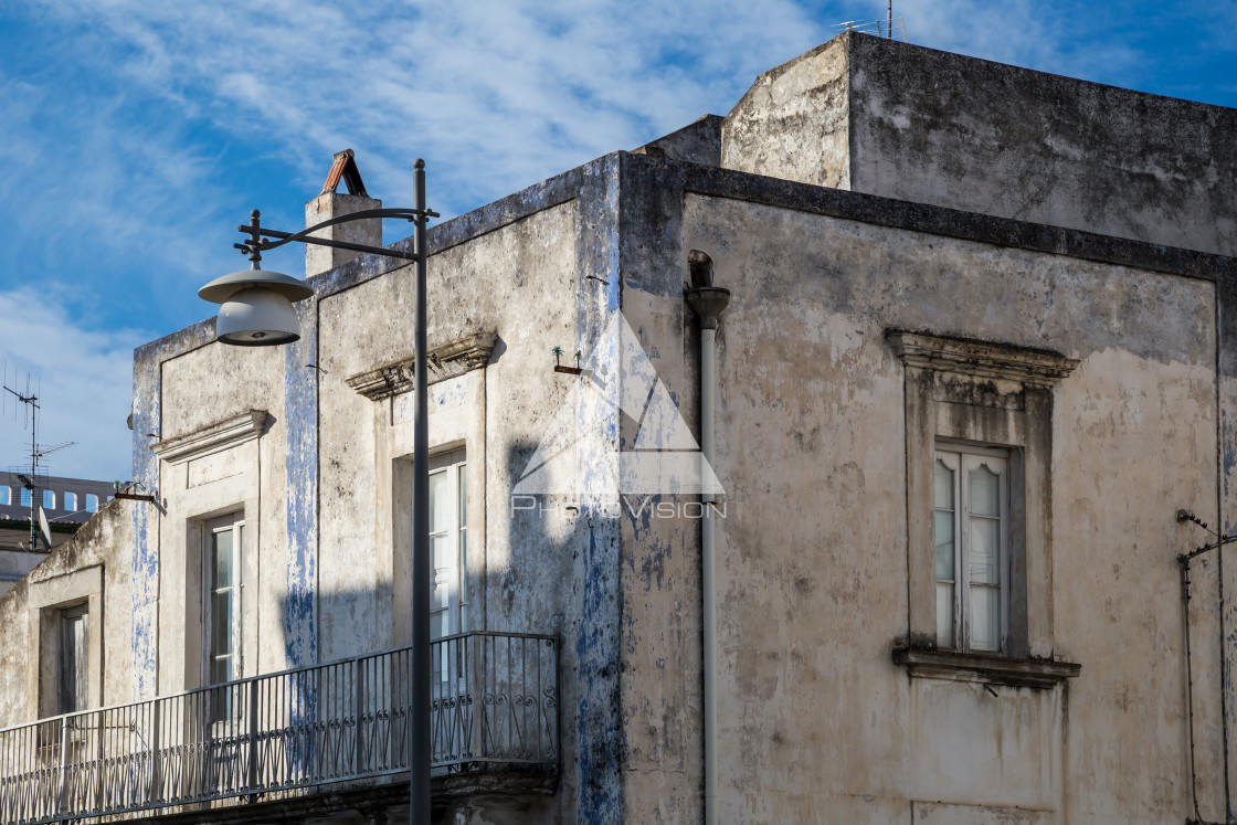 "In the center of the old town" stock image