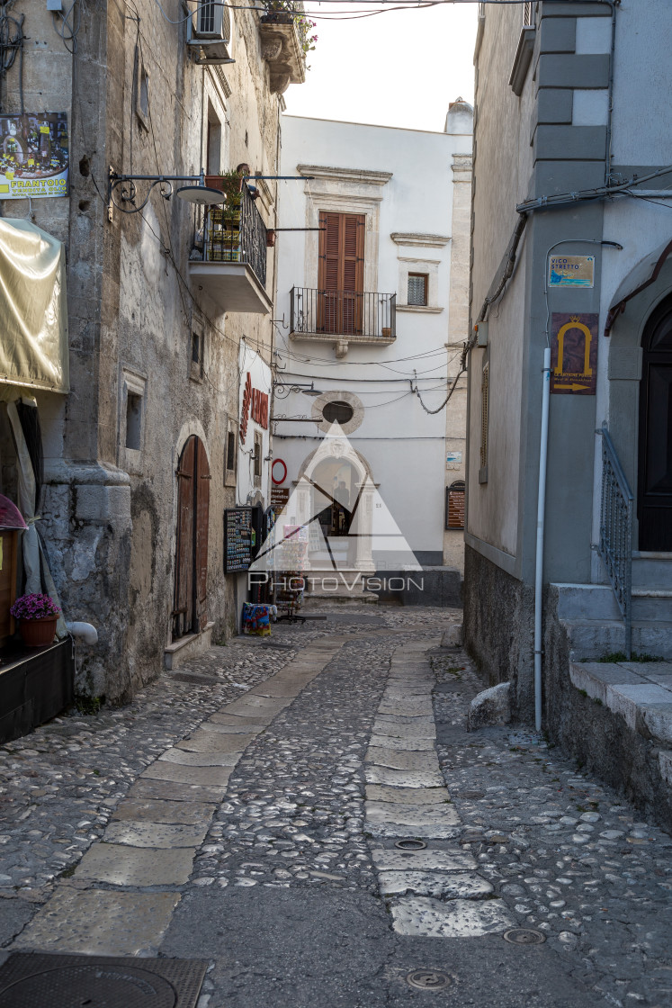 "In the center of the old town" stock image