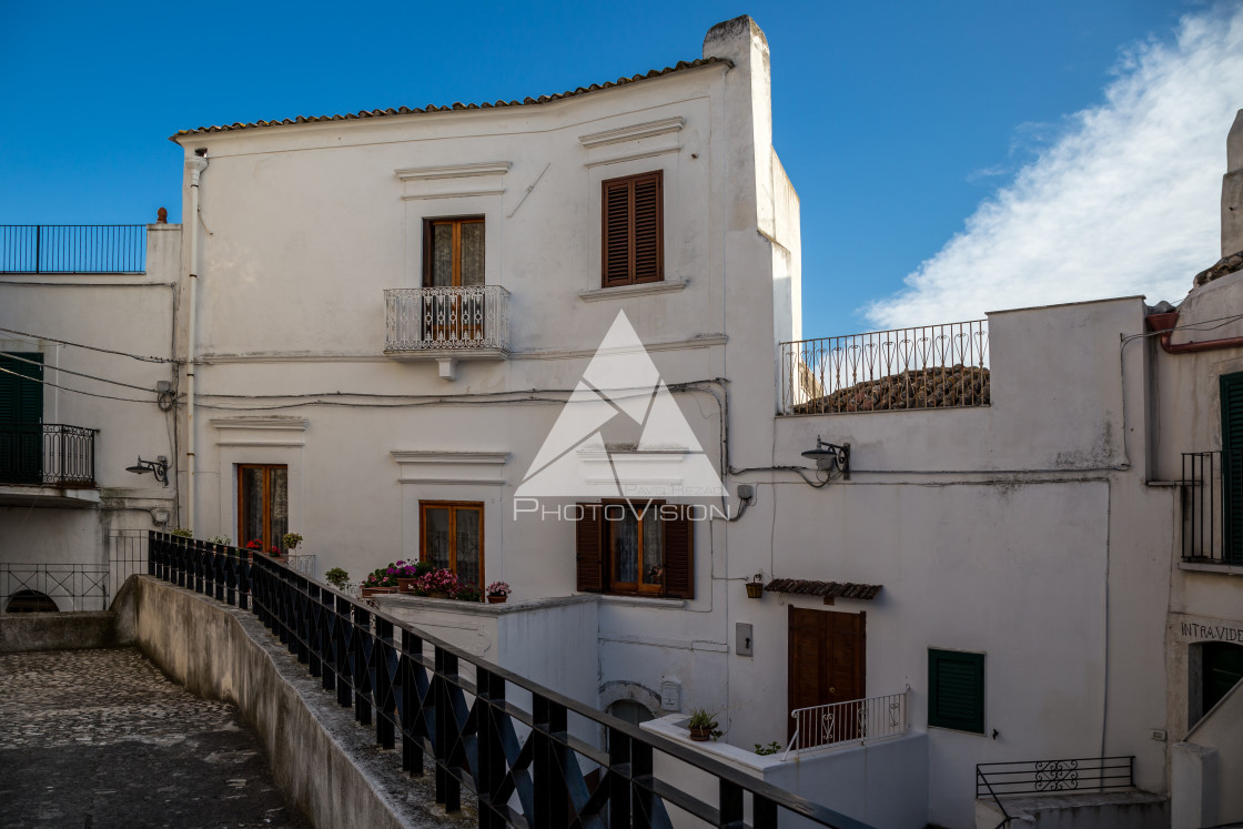 "In the center of the old town" stock image