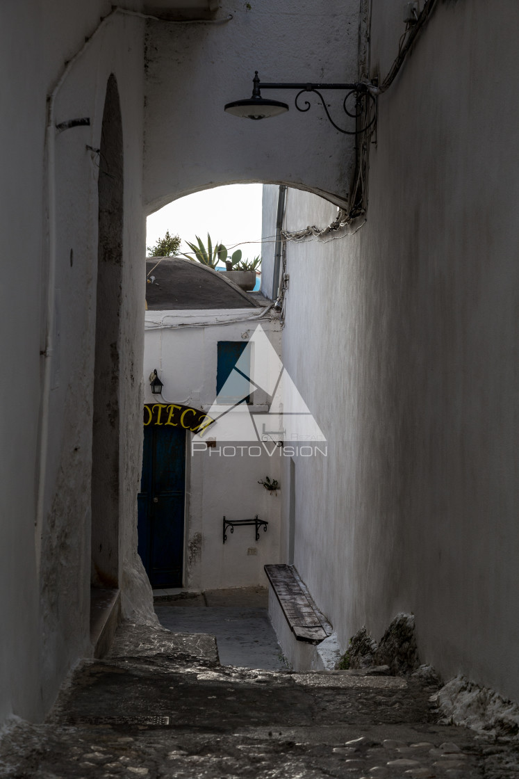 "In the center of the old town" stock image