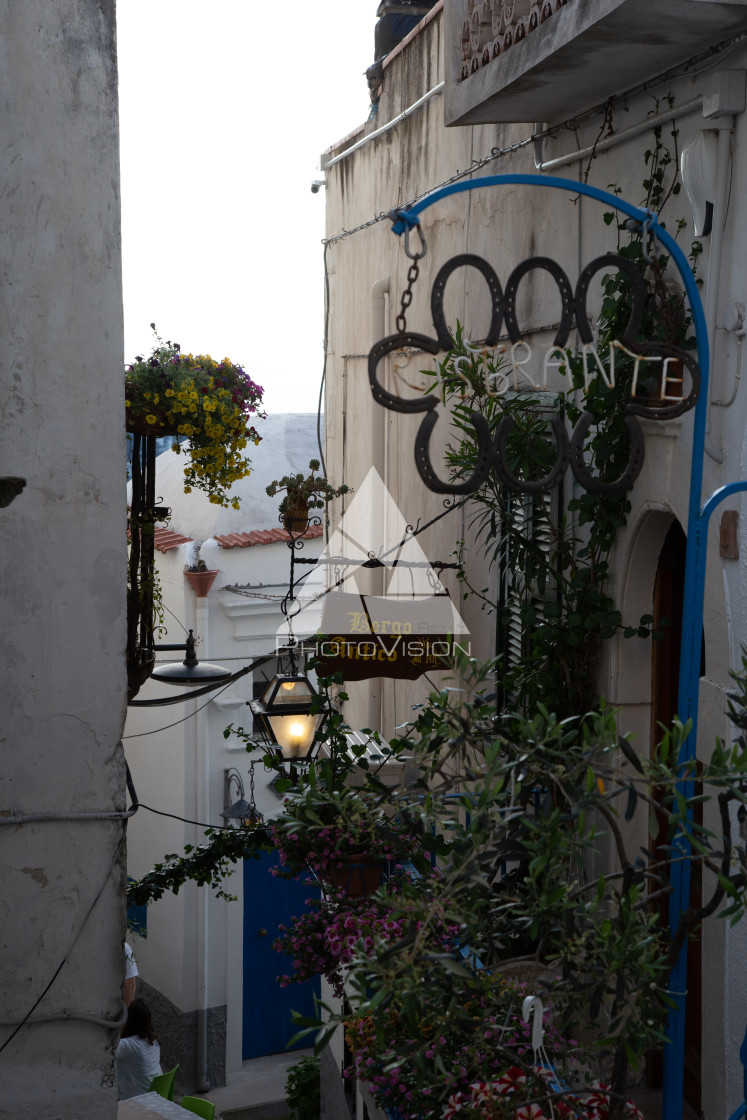 "In the center of the old town" stock image