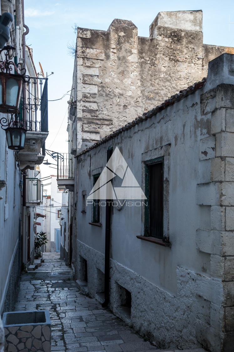 "In the center of the old town" stock image