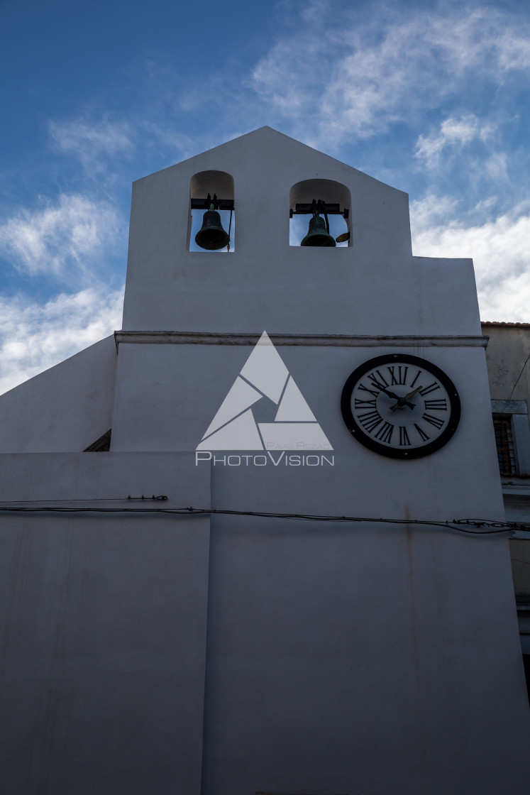 "In the center of the old town" stock image