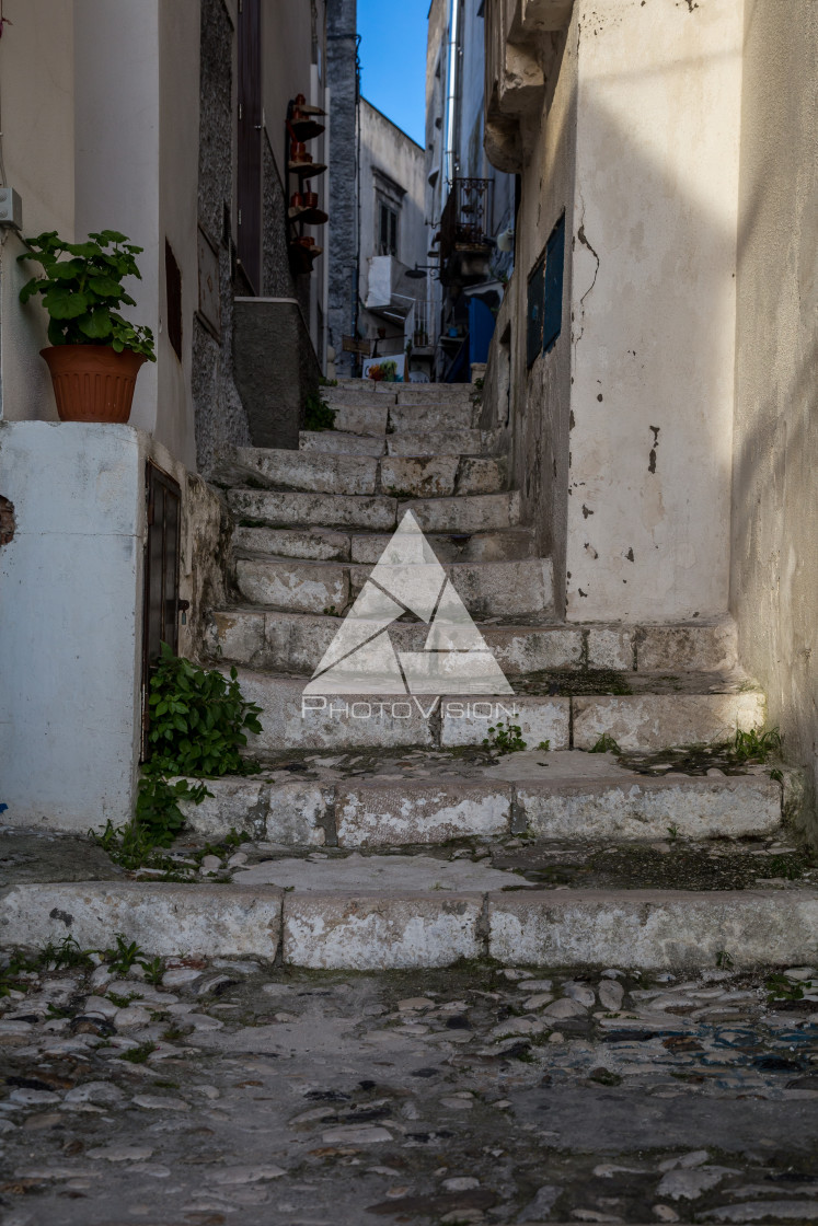 "In the center of the old town" stock image