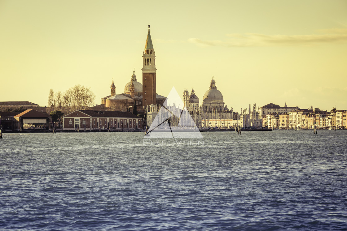 "Winter morning in Venice" stock image