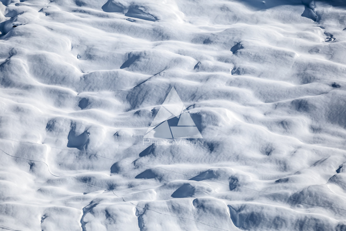 "The sun paints on glacial plains" stock image