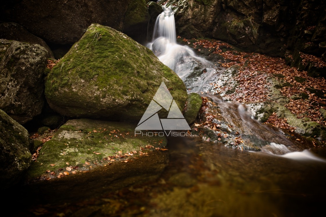 "Waterfalls on the creek" stock image