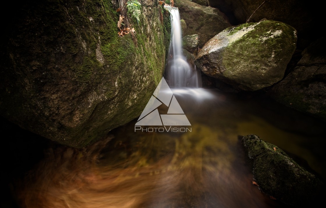 "Waterfalls on the creek" stock image