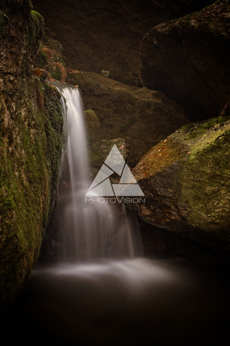 "Waterfalls on the creek" stock image