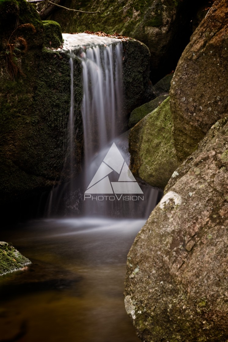 "Waterfalls on the creek" stock image