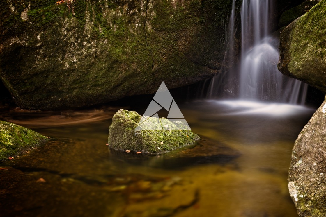 "Waterfalls on the creek" stock image