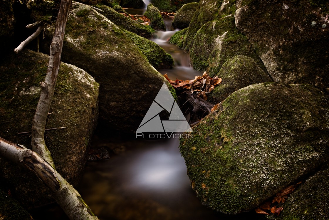 "Waterfalls on the creek" stock image