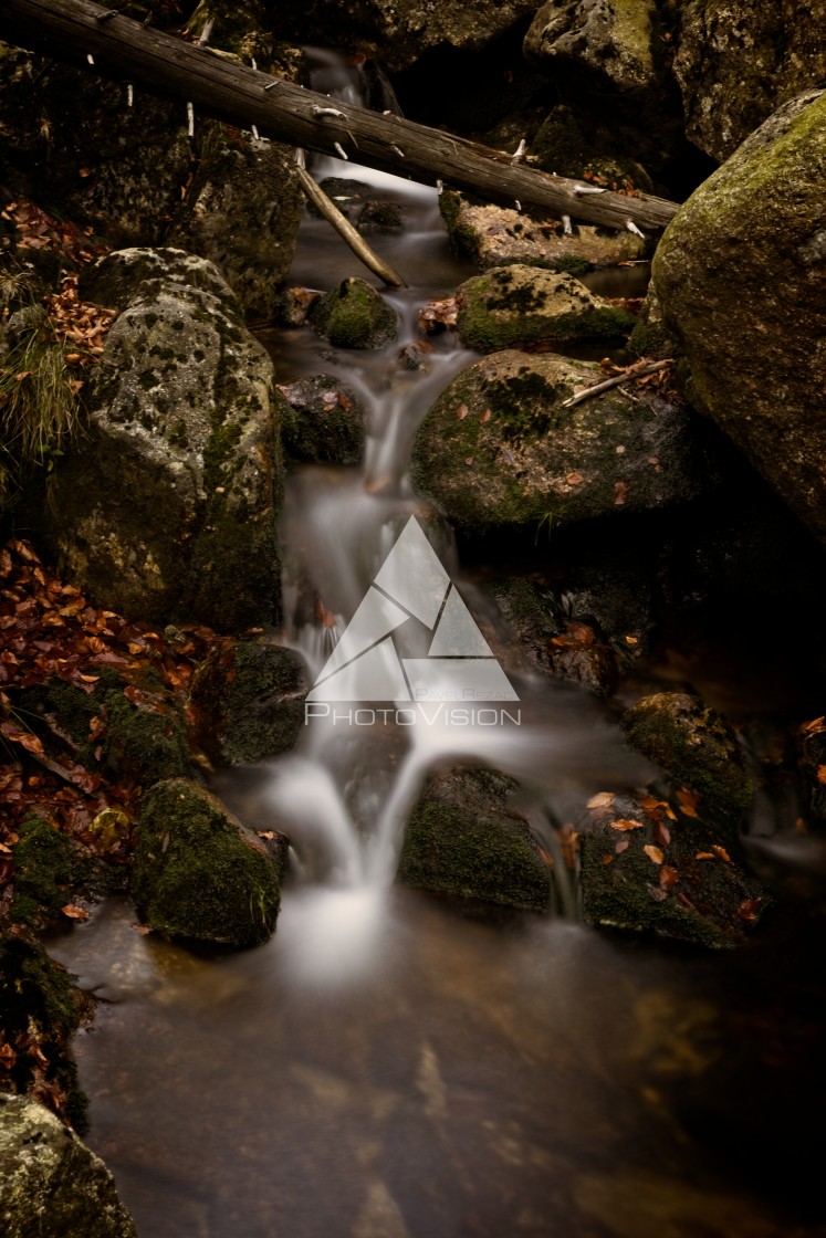 "Waterfalls on the creek" stock image