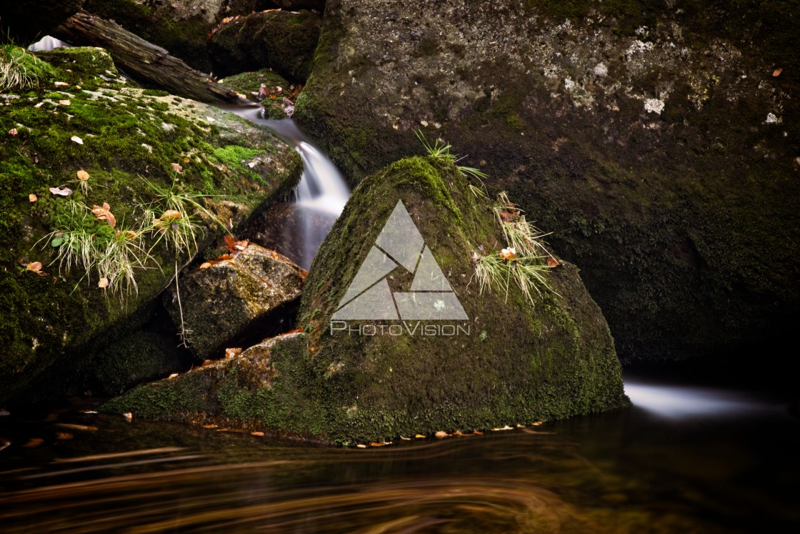 "Waterfalls on the creek" stock image