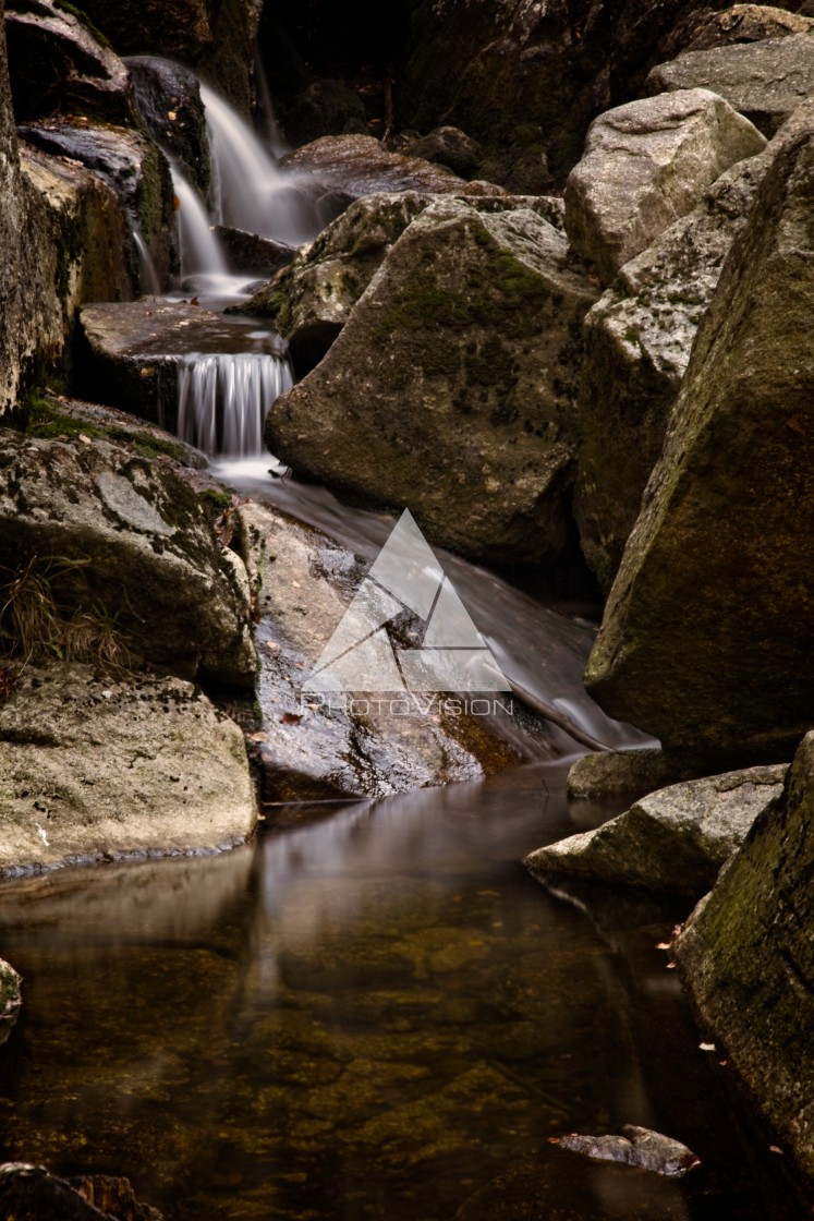 "Waterfalls on the creek" stock image