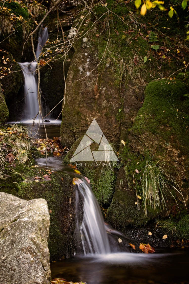 "Waterfalls on the creek" stock image