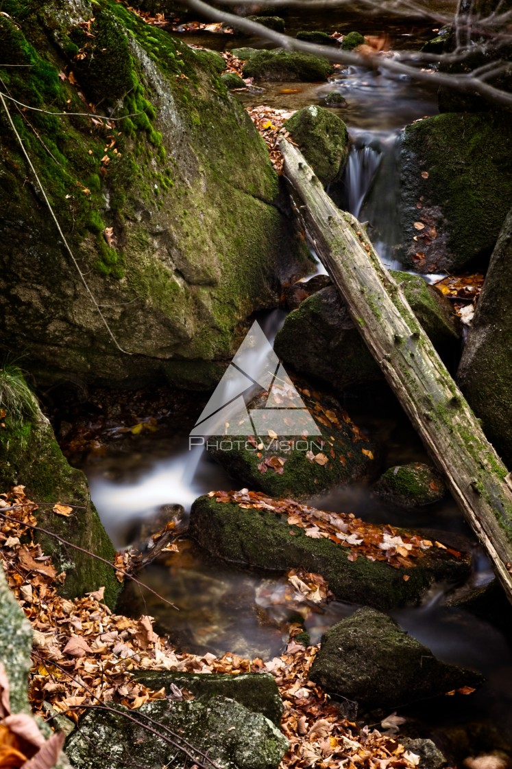 "Waterfalls on the creek" stock image