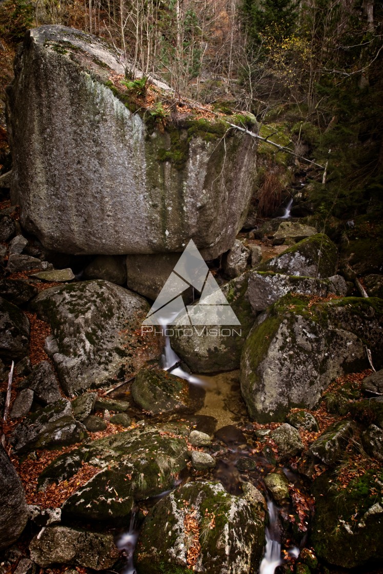 "Waterfalls on the creek" stock image