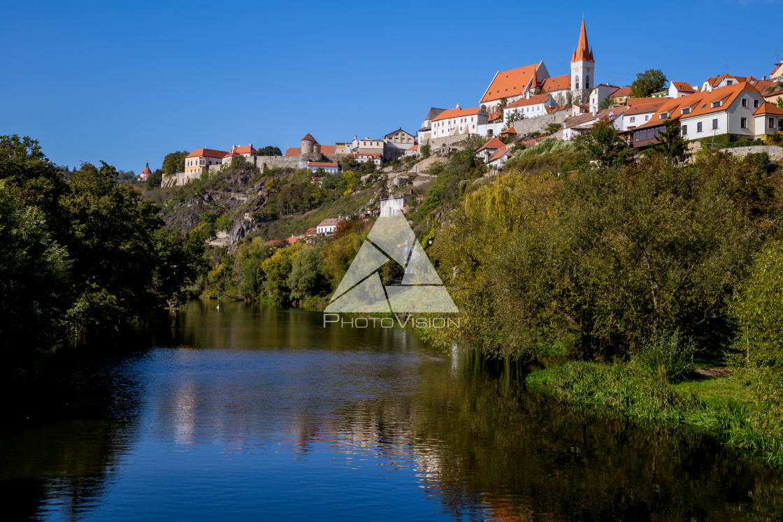 "The historic town of Znojmo" stock image