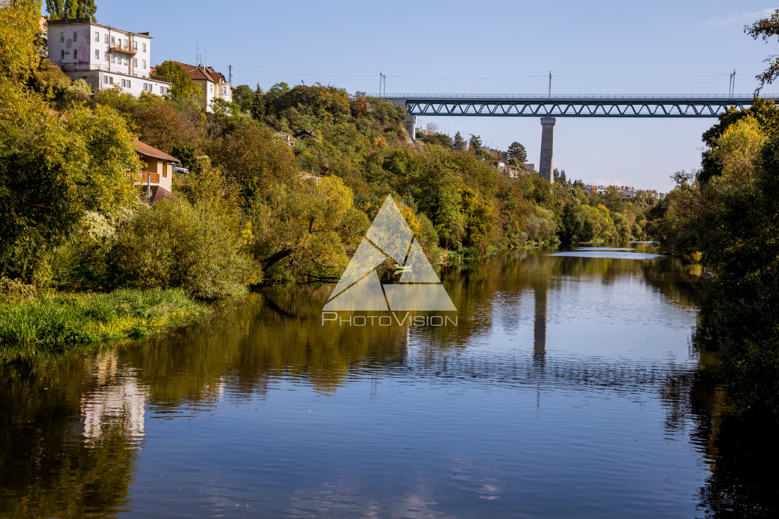 "The historic town of Znojmo" stock image