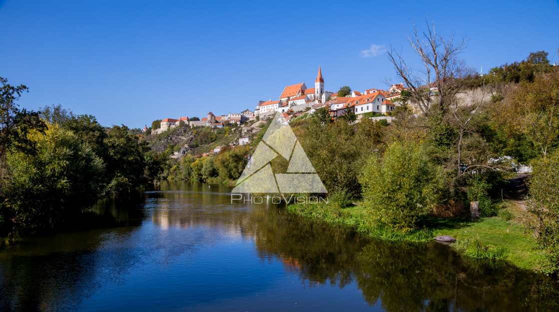 "The historic town of Znojmo" stock image