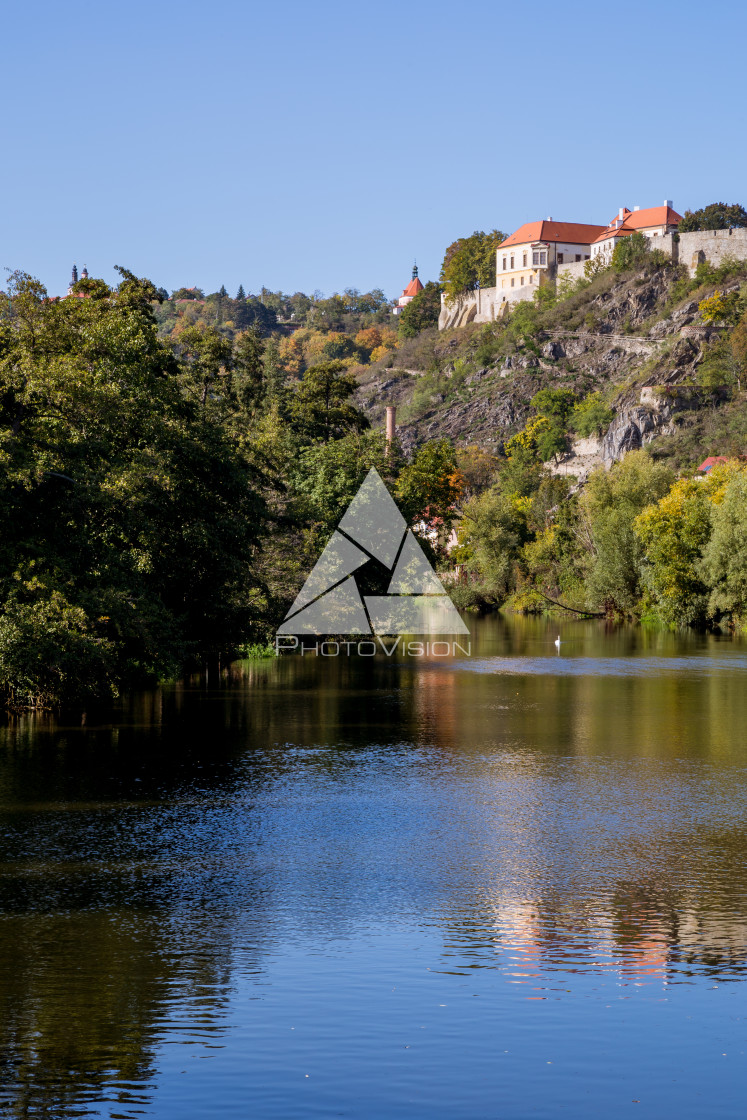 "The historic town of Znojmo" stock image