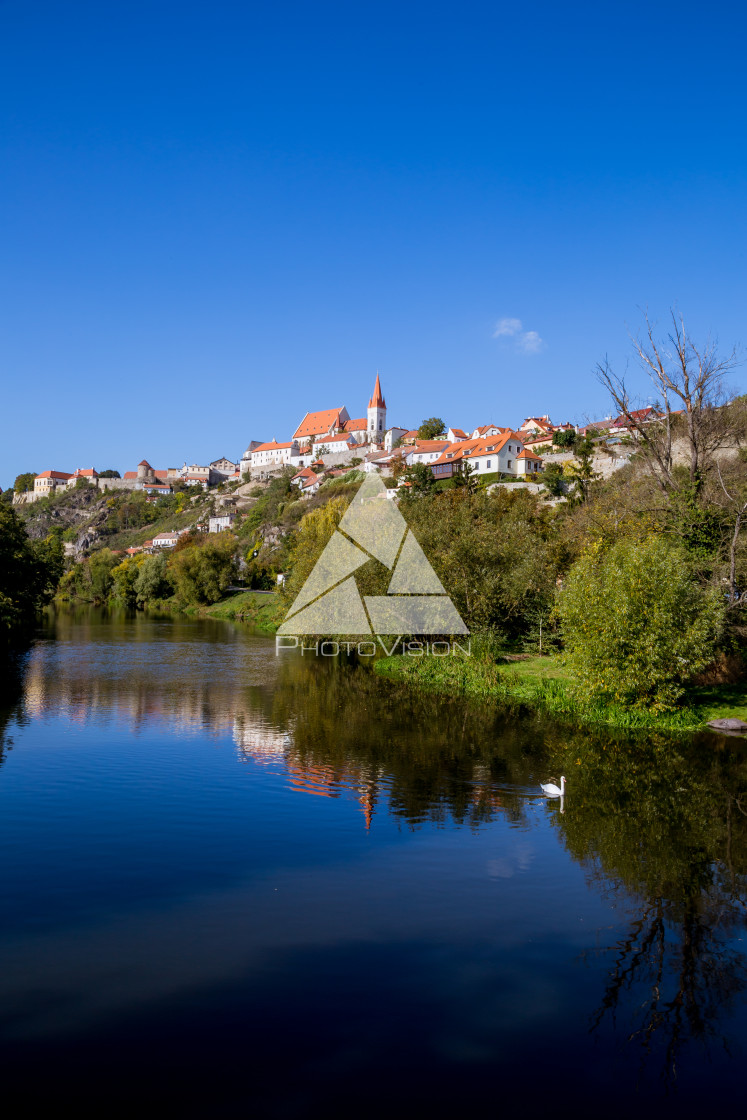 "The historic town of Znojmo" stock image