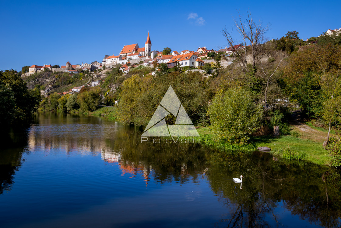 "The historic town of Znojmo" stock image