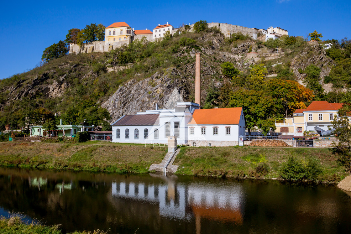 "The historic town of Znojmo" stock image