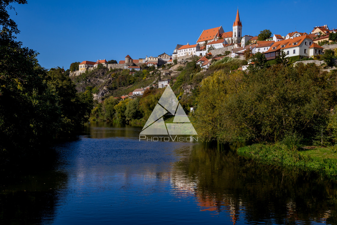 "The historic town of Znojmo" stock image