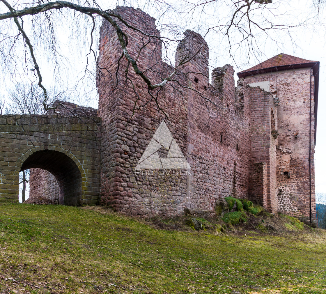 "Pecka Castle, Czech Republic" stock image