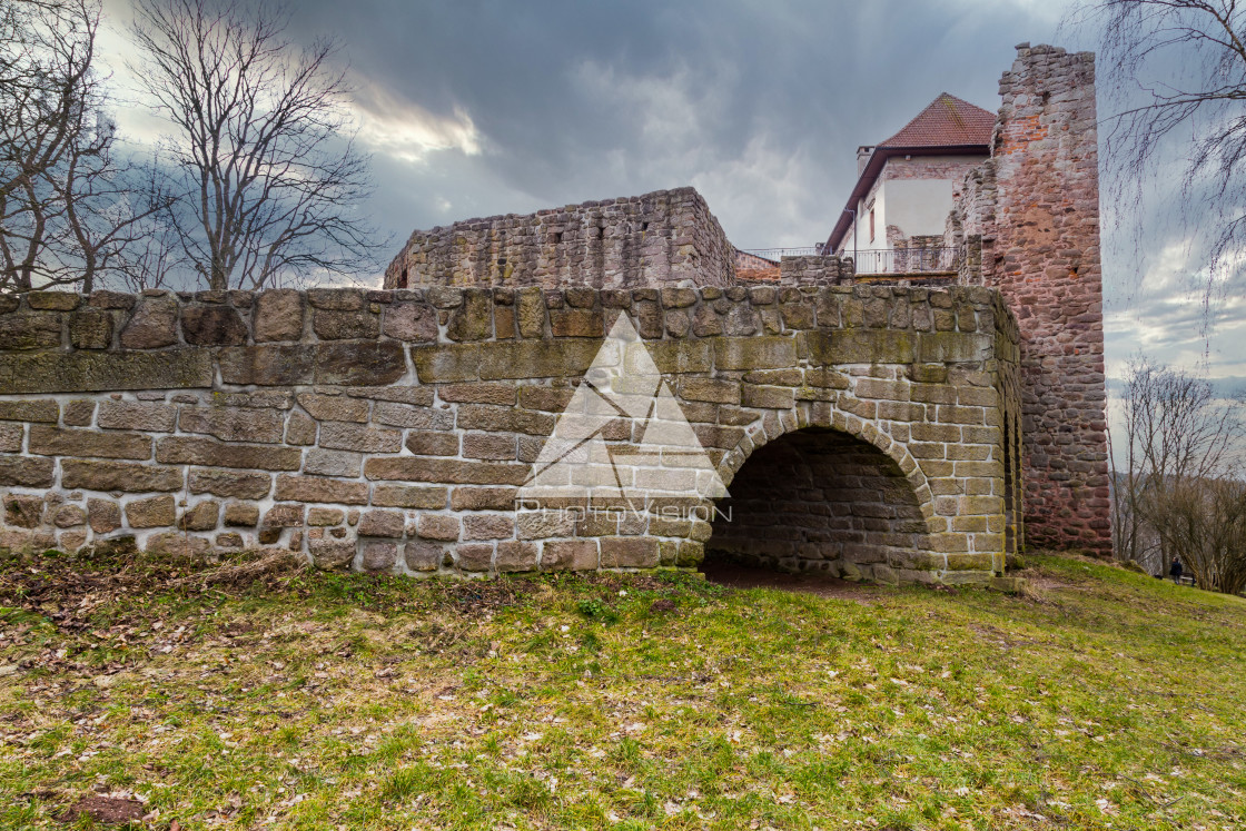 "Pecka Castle, Czech Republic" stock image