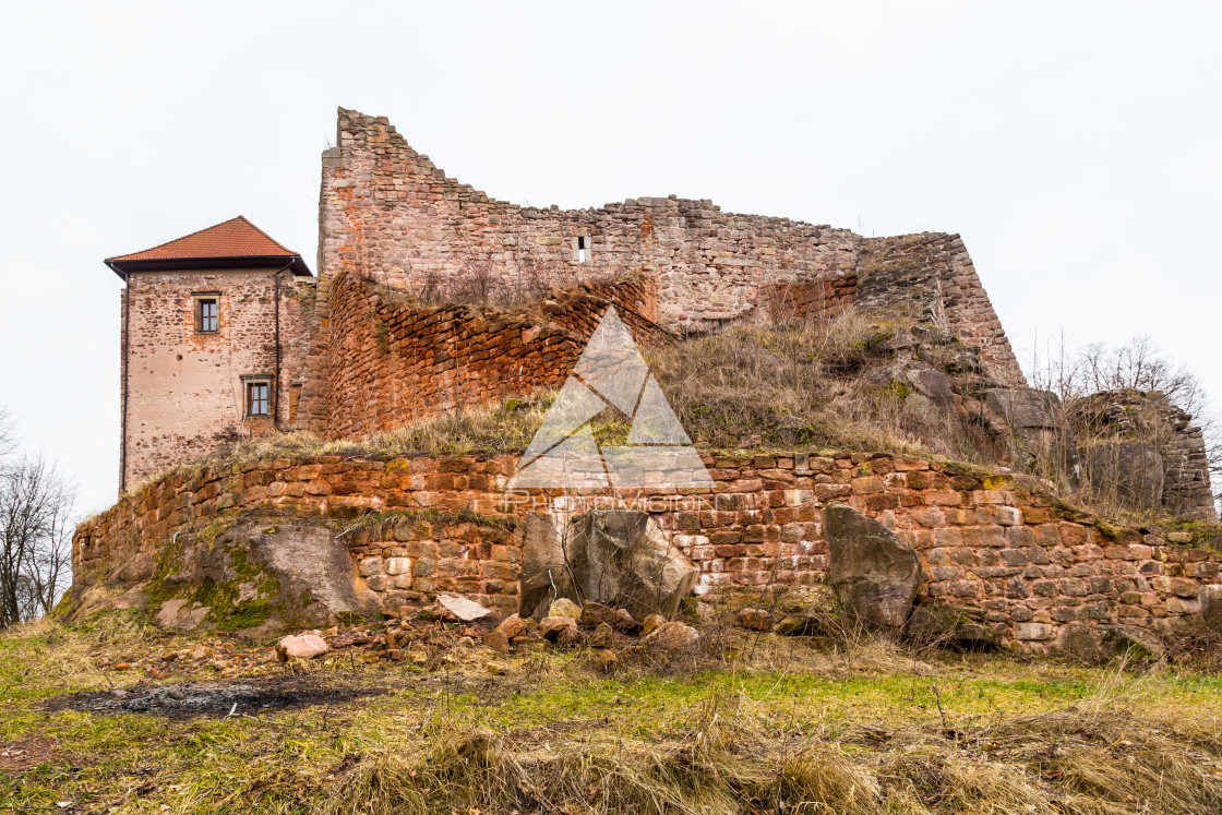 "Pecka Castle, Czech Republic" stock image