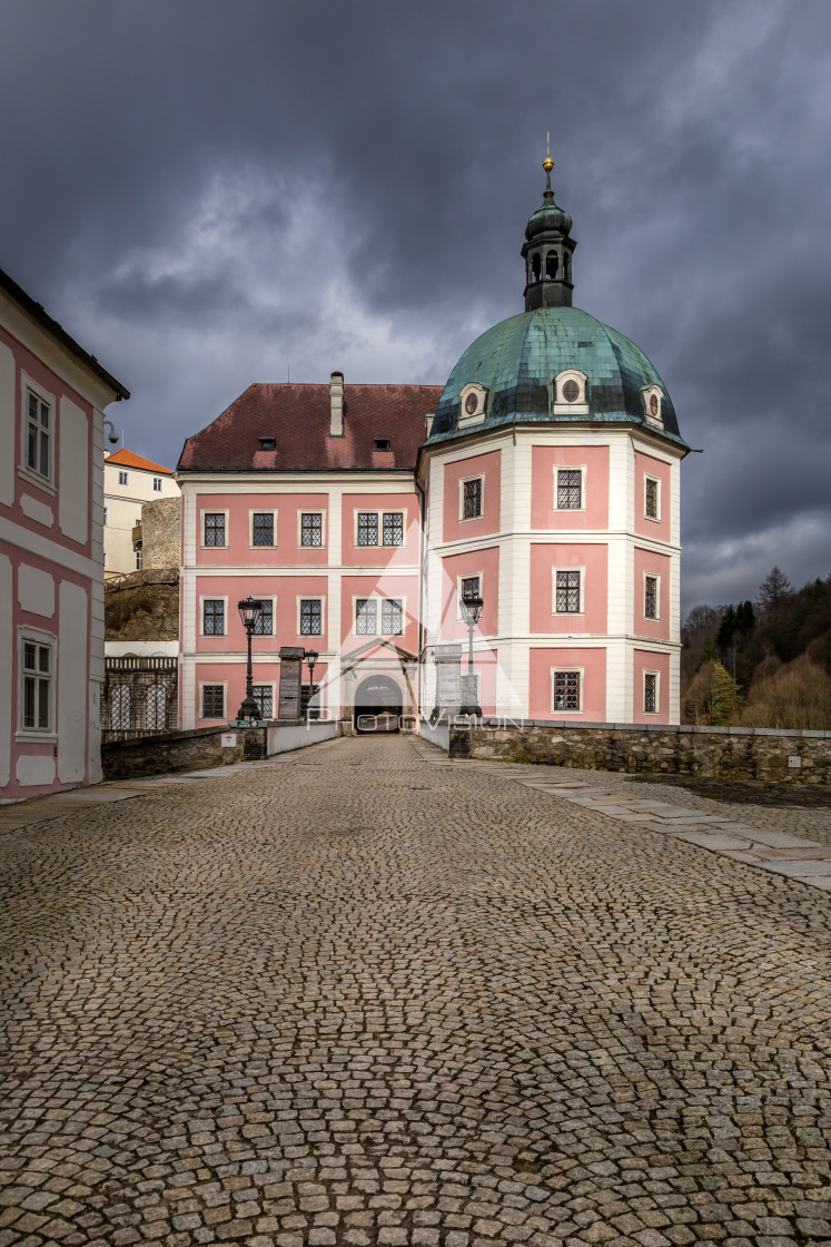 "Baroque Chateau" stock image