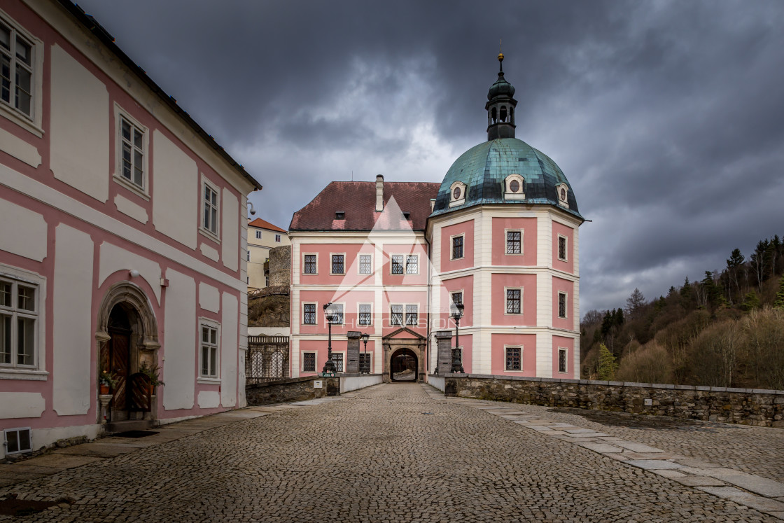 "Baroque Chateau" stock image