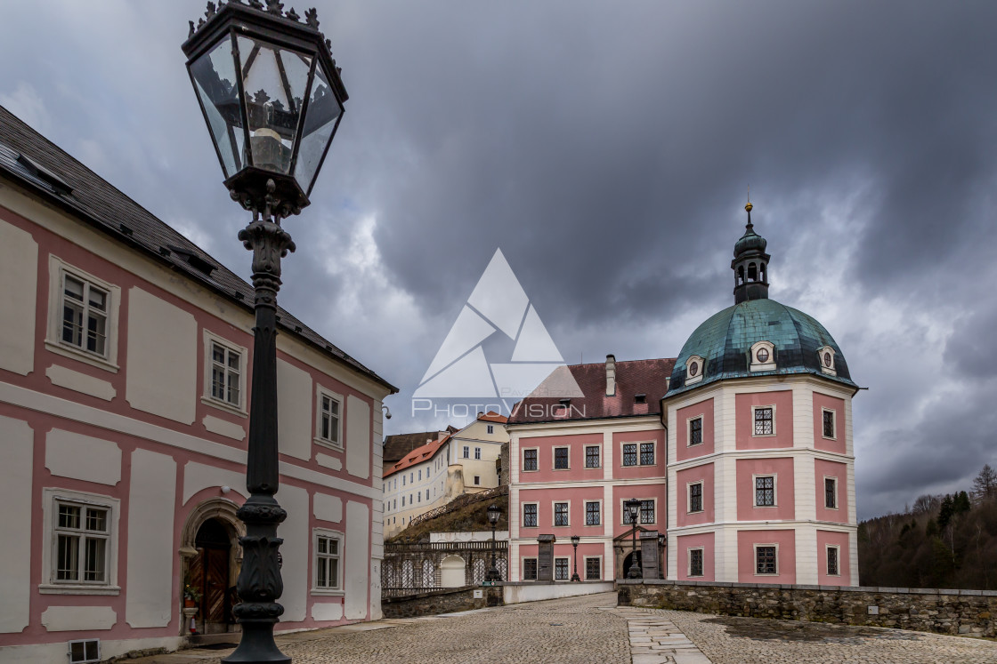 "Baroque Chateau" stock image