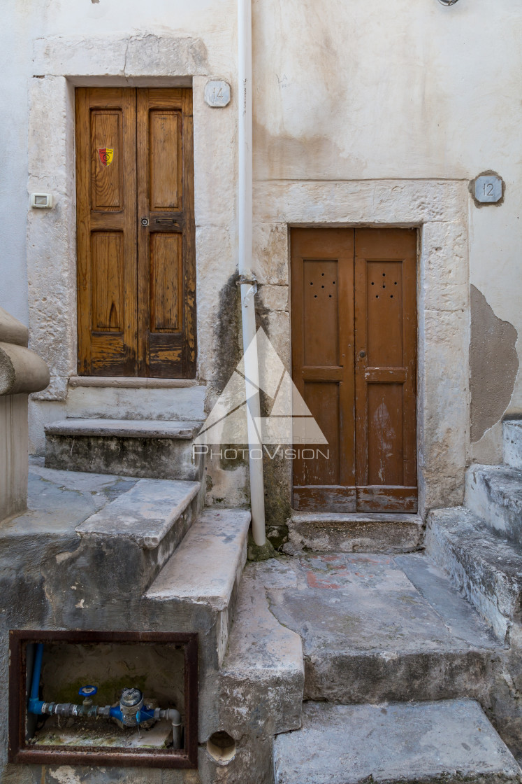 "Old doors and gates" stock image