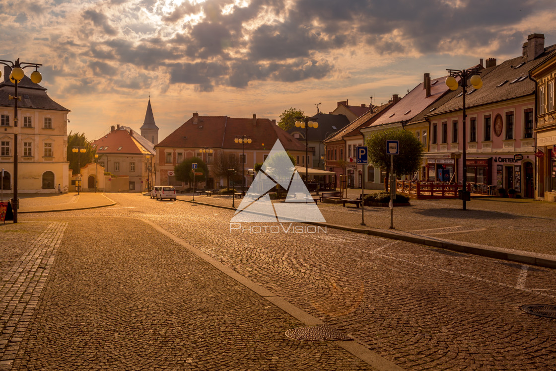 "Picturesque historic town of Kutna Hora" stock image