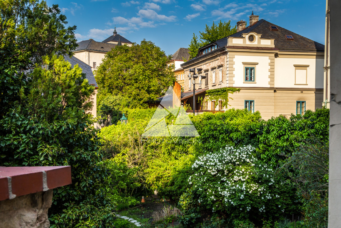 "Picturesque historic town of Kutna Hora" stock image