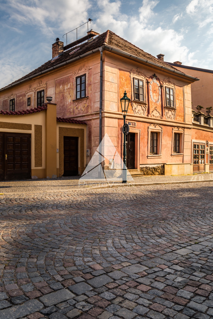 "Picturesque historic town of Kutna Hora" stock image