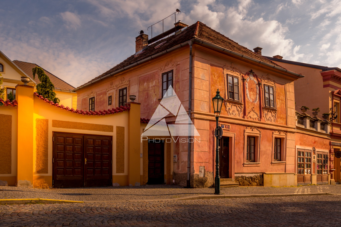 "Picturesque historic town of Kutna Hora" stock image