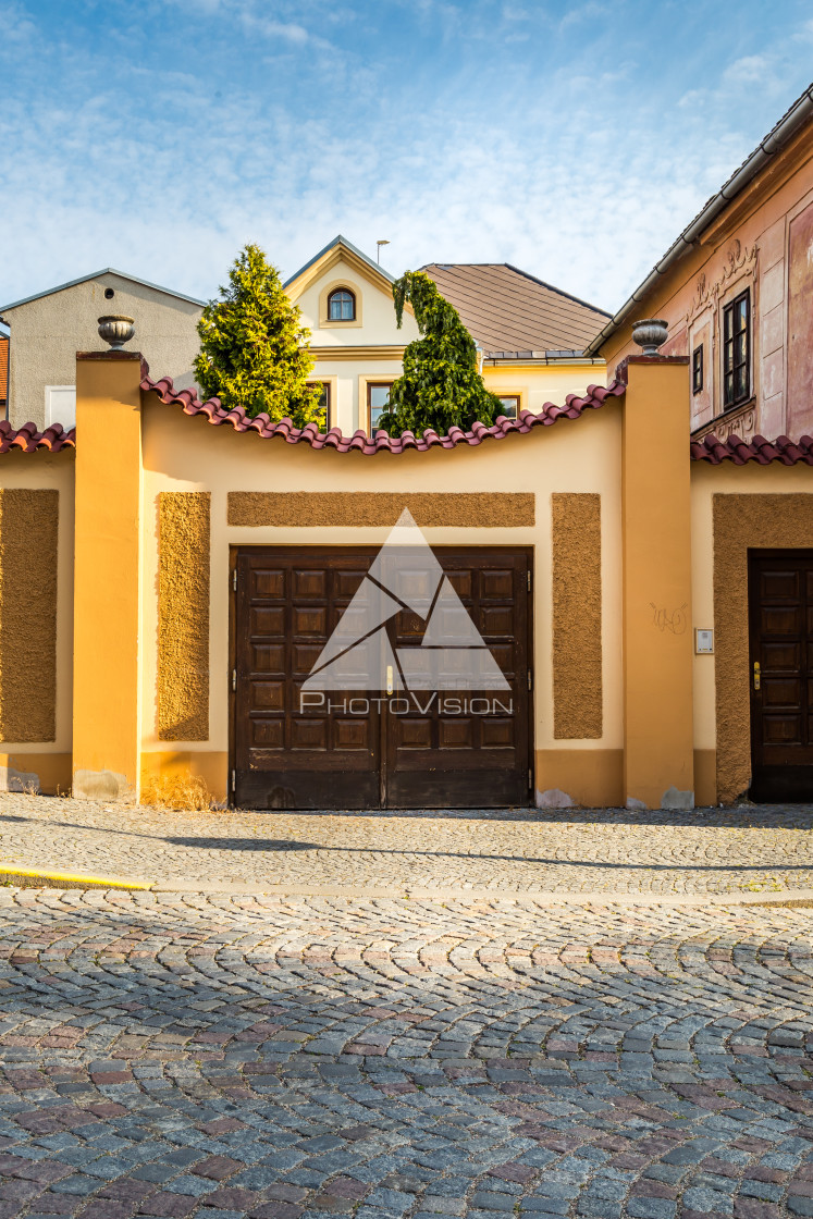 "Picturesque historic town of Kutna Hora" stock image