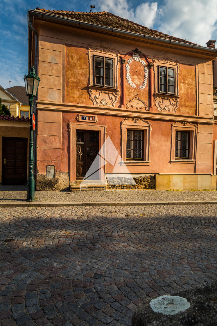 "Picturesque historic town of Kutna Hora" stock image